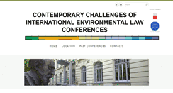 Desktop Screenshot of environmentlawconference.com